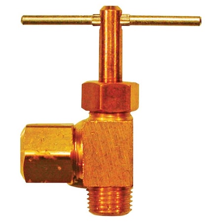 Homeplus+ ATC 1/4 in. 1/8 in. Brass Needle Valve 6JC052102421013